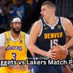 Lakers vs. Denver Nuggets: Match Player Stats Breakdown